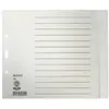 Image de Leitz 1224 Répertoire DIN A4, extra-large blanc Papier satiné gris 15 onglets 12240085