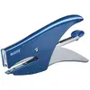 Image de Leitz Pince Agrafeuse, Capacité 15 Feuilles, Bleu, Boîtier Métallique Ergonomique, Chargement par l'Arrière, Agrafes Incluses P1 (No. 8), 55470033