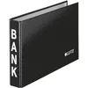 Image de Esselte Leitz 1002 Classeur banque 2 anneaux 20 mm (Noir, inscription "Bank") (Import Allemagne)