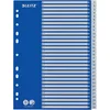 Image de Leitz Intercalaires A4 Touches 1-31, Bleu & Blanc, Onglets Renforcés en Plastique Résistant avec Table des Matières, 12526001
