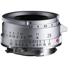 Image de Voigtländer 28mm F2.8 Color Skopar Asph Type II Argent Leica M -100  avec le code PHOTO100