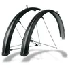 Image de SKS GERMANY Bluemels Stripes 28  69 Set garde-boue (aspect rayé, construction sandwich, robuste et flexible, système de sécurité ASR, entretoises en V pour un montage facile), noir