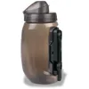 Image de MonkeyLink MonkeyBottle Twist Set gourde 450 ml avec support pour vélo, accessoires de vélo (support magnétique, protection anti-gouttes et anti-fuite, grand débit d'eau, volume : 450 ml) Transparent