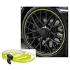 Image de Foliatec PIN Striping pour jantes incl. pièce de montage - neon jaune - 4 bandes 6mmx2,15mètre & 1 teste 6mmx40cm