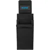 Image de MARTOR étui de Ceinture L pour Cutter, Poche avec 5 Compartiments pour Couteau de sécurité/Stylo/Ciseaux, avec Clip & Fermeture Velcro, Nylon, Noir