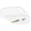 Image de MARTOR 10 x couteau de sécurité, lame cachée inoxydable avec revêtement TiN, SECUMAX CARDYCUT, cutter professionnel, léger, plastique, droitiers & gauchers