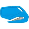 Image de MARTOR SECUMAX PLASTICUT Couteau de sécurité/coupe-film, Couteau jetable sans changement de lame, Ergonomique - Lame inoxydable à revêtement TiN, Tranchant sûr pour films et papier, 10 pièces