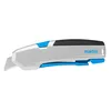 Image de MARTOR Couteau de sécurité avec rétraction de la lame et lame inoxydable, SECUPRO 625, cutter professionnel, aluminium, droitiers & gauchers
