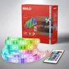 Image de Briloner Leuchten - Bande LED 10m, réglable, RGB, bande LED 300xRGB-LED 0,08W, autocollante, Blanc