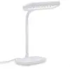 Image de Briloner Leuchten - Lampe de bureau à LED, lumière du jour 6500 Kelvin, 800 lumen, 7,5 Watt, cou orientable et pivotant, blanc, 44 x 23 x 12 cm