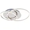 Image de Briloner Leuchten 3228-018 LED, plafonnier à Gradation, INCL. Fonction mémoire, orientable, 3.200 Lumen, Aluminium chromé, Ø 30cm, 40 W