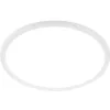 Image de BRILONER - Luminaire Plafonnier, Plafonnier LED au design ultra mince en blanc   Panneau LED 22 W avec rétroéclairage indirect   Plafonnier Chambre, Plafonnier Salon