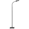 Image de Briloner Leuchten Lampadaire à LED, Lampadaire à Gradation, Régulateur de Température de Couleur, 8 Watt, 600 Lumen, Noir