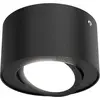 Image de BRILONER Leuchten - Lampe LED pour montage en surface, plafonnier 5 W, réflecteur pivotant, 470 lumens, 3.000 Kelvin, noir, Ø 9cm