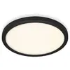 Image de Briloner Leuchten - Plafonnier à LED, 24,5 watts, 2.400 lumens, 4.000 kelvins, noir-blanc, Ø 40,5cm 3468-415 blanc-noir