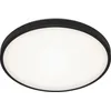 Image de Briloner Leuchten - Plafonnier LED, lampe de plafond, 24 Watt, 2.200 Lumen, 4.000 Kelvin, noir et blanc, Ø 38,5cm