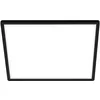 Image de Panneau LED BRILONER LEUCHTEN SLIM, 18 W, 2400 lm, IP20, noir, plastique, 29,3 x 29,3 x 2,8 cm