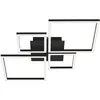 Image de Briloner Leuchten 3128-015 Plafonnier LED orientable à intensité variable Noir 48 W 4000 lm 3000 K 750 x 470 x 73 mm