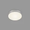 Image de BRILONER - Plafonnier LED sans cadre, LED plafonnier, LED montage en saillie, température de couleur blanc chaud, Ø157 mm, argenté