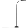 Image de BRILONER - Lampadaire LED tactile, intensité lumineuse variable par paliers, réglable en blanc chaud et blanc froid, lampe de lecture, lampe de salon, plafonnier, lampadaire, 20,8x20,8x183 cm, noir