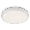 Image de Briloner Leuchten - Lampe LED à encastrer pour salle de bains sans cadre, spot LED à encastrer pour salle de bains, IP44, température de couleur blanc neutre, 6W, 700 lm, 100 mm, blanc, 7062-416