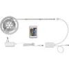 Image de Briloner - Bande LED 5m, Bande LED Wifi, Bluetooth, RGB, App Control, Bande flex incl. télécommande, auto-adhésif, IP20, blanc, 5.000x10x3mm (LxWxH)