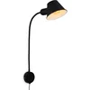 Image de BRILONER - Lampe de lit flexible, lampe de lit réglable, interrupteur à bascule, 1x E27 douille max. 10 Watt, câble inclus, noir, 55 cm