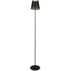 Image de BRILONER - Lampadaire LED rechargeable 3 en 1, Variation progressive, tactile, lampadaire extérieur, LED lampadaire sans fil, noir