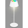 Image de BRILONER - Lampe de table rechargeable RGB 2 en 1, Touch, Lumière mobile, Lampe de table LED extérieure, IP44, Lampe de table LED sans fil, Blanc