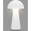 Image de Briloner   Lampe de table LED à intensité variable progressive, tactile, lumière mobile, lampe extérieure, sans fil, blanc mat