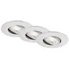 Image de Briloner 7602034 7602034 Spot encastrable CEE: F (A - G) LED LED 4.9 W chrome (mat)