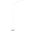 Image de BRILONER - Lampadaire LED dimmable comme décoration dans le salon et lampe de lecture, Lampe LED orientable, Lampe de salon, Touche, Éclairage indirect, Blanc