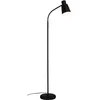 Image de BRILONER Lampadaire pour la décoration du salon et de lecture, lampe pivotante, lampe de salon, bouton de pied, éclairage indirect, noir