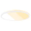 Image de BRILONER - Plafonnier LED pour salon, Plafonnier LED, Lampe LED plate, Lampe de salon, Panneau LED, Réglable en couleur de lumière, Rétroéclairage, Blanc