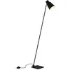 Image de BRILONER - Lampadaire comme décoration dans le salon et lampe de lecture, Lampe orientable, Lampe de salon, Pédale, Éclairage indirect, Noir