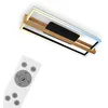 Image de BRILONER - Plafonnier LED dimmable CCT, télécommande, veilleuse et minuterie, plafonnier LED, lampe de salon, lampe de chambre, lampe de cuisine avec bois