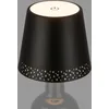 Image de BRILONER - Lampe bouteille LED à intensité variable, Lampe bouteille à poser LED, Lampe de lecture, Lumière blanche chaude, 110x90 cm (DxH), Noir