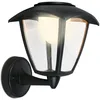 Image de BRILONER - Applique murale LED sans prise de courant Touch, lampe murale batterie, extérieur, éclairage mural extérieur, lampe extérieure, 23x19,5x16,5 cm, noir
