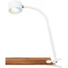 Image de Briloner - Lampe de bureau LED avec accu, amovible par aimant, rotation 360°, intensité variable, CCT, lampe de lecture sans fil, lampe à pince, lampe de chevet, lampe de lecture enfants, 44 cm