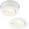 Image de Briloner 7991016 Spot encastrable LED CEE: F (A - G) blanc chaud blanc