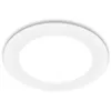 Image de BRILONER - 1x LED Spot à encastrer 230V plat, lumière blanc neutre, 12W, 1200lm, LED Spot, spots de plafond, LED Spots 230V, lampes à encastrer, spot de plafond, 68mm, 170x30mm (DxH), blanc