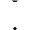 Image de BRILONER - Lampadaire LED sans fil avec touche, intensité variable, batterie & source interchangeables, lampadaire sur batterie, lampe de salon, plafonnier, lampadaire, projecteur, 170 cm, noir