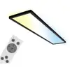 Image de Briloner TAVA 7533015 Panneau à LED 36 W blanc chaud, blanc lumière du jour noir