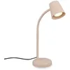 Image de BRILONER - Lampe de chevet avec interrupteur filaire, orientable, GU10, max. 9W, lampe de bureau, lampe table salon, 13x38,5 cm, beige