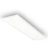 Image de BRILONER - Panneau LED avec lumière blanc neutre, IP44 protection contre les éclaboussures, dalle led, panneau plafond, plafonnier, lustre salon, lustre cuisine, 100x25x6 cm, blanc