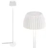 Image de BRILONER - Lampadaire LED tactile, à intensité variable, bord lumineux, lumière blanche chaude, salon, lampe sur pied, lampadaire sur pied, 19x124 cm, blanc cassé