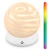 Image de BRILONER - Lampe de table sans fil, effet lumineux rgbw, variateur tactile pour lumière blanche, ip44, câble usb-c, batterie remplaçable, lampe de chevet sans fil, salon à poser, 15 x 16.5 cm, blanc