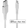 Image de LINDY Câble USB USB 2.0 USB-A mâle, Connecteur Lightning 0.50 m blanc 31325