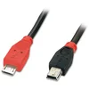 Image de Lindy Câble USB Micro-B/Mini-B OTG, 1m