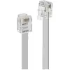 Image de LINDY téléphone (analogique) Câble de raccordement [1x RJ12 mâle 6P6C - 1x RJ12 mâle 6P6C] 2 m gris